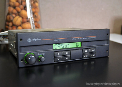 VW Alpha 3 Hitachi Radio player for Mk2 Golf Jetta 2 GTI Passat Corrado Scirocco