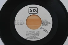 SWEET PROMISE I'm A Music Man 45 Electro Funk Modern Soul Disco HEAR