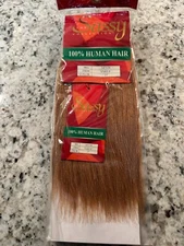 Sassy Collection 100% Human Hair 8" Silky Straight Color 27