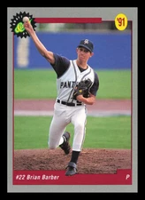 Brian Barber #18 1991 Classic Draft Picks USA