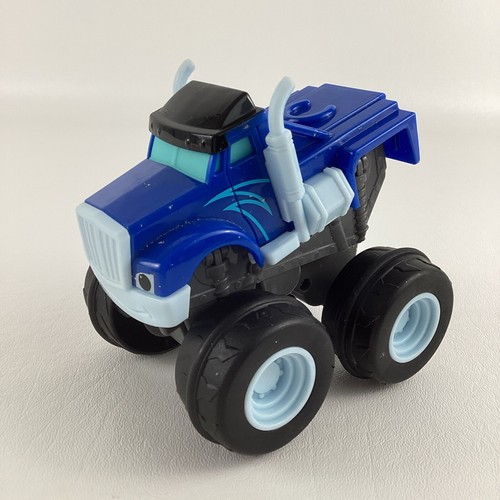 Blaze And The Monster Machines Slam N Go Crusher Semi Truck Figure Mattel 2014