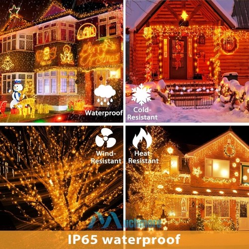 200 LED Solar String Lights Outdoor Fairy Lighting Garden Xmas Party Tree Decor - Picture 13 of 57