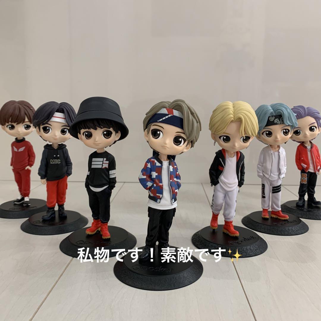 TinyTAN MIC Drop Qposket 7種　Aカラー Q Posket BTS TinyTan Mic Drop Vol. 1 & 2 (Full set) Figures