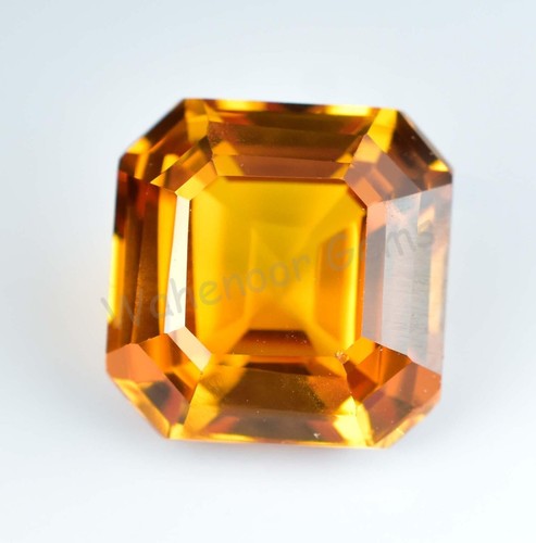Natural Sapphire 7.20 Ct Yellow Golden Certified Emerald Stunning Loose Gemstone - Picture 4 of 6