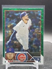 2023 Topps Series 2 P.J. Higgins Green /499 Cubs