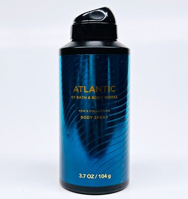 Bath Body Works ATLANTIC MEN Body Spray Mist Perfume oz