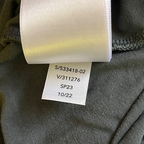 Athleta Cool Down Top in Bali Green Womens XS Boat Neck Cropped - Picture 9 of 9