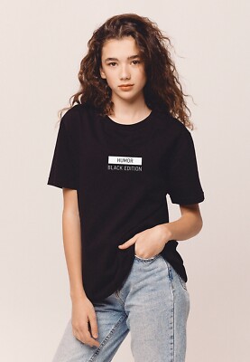 REGULAR FIT / T-Shirt Basic ''HUMOR BLACK EDITION''
