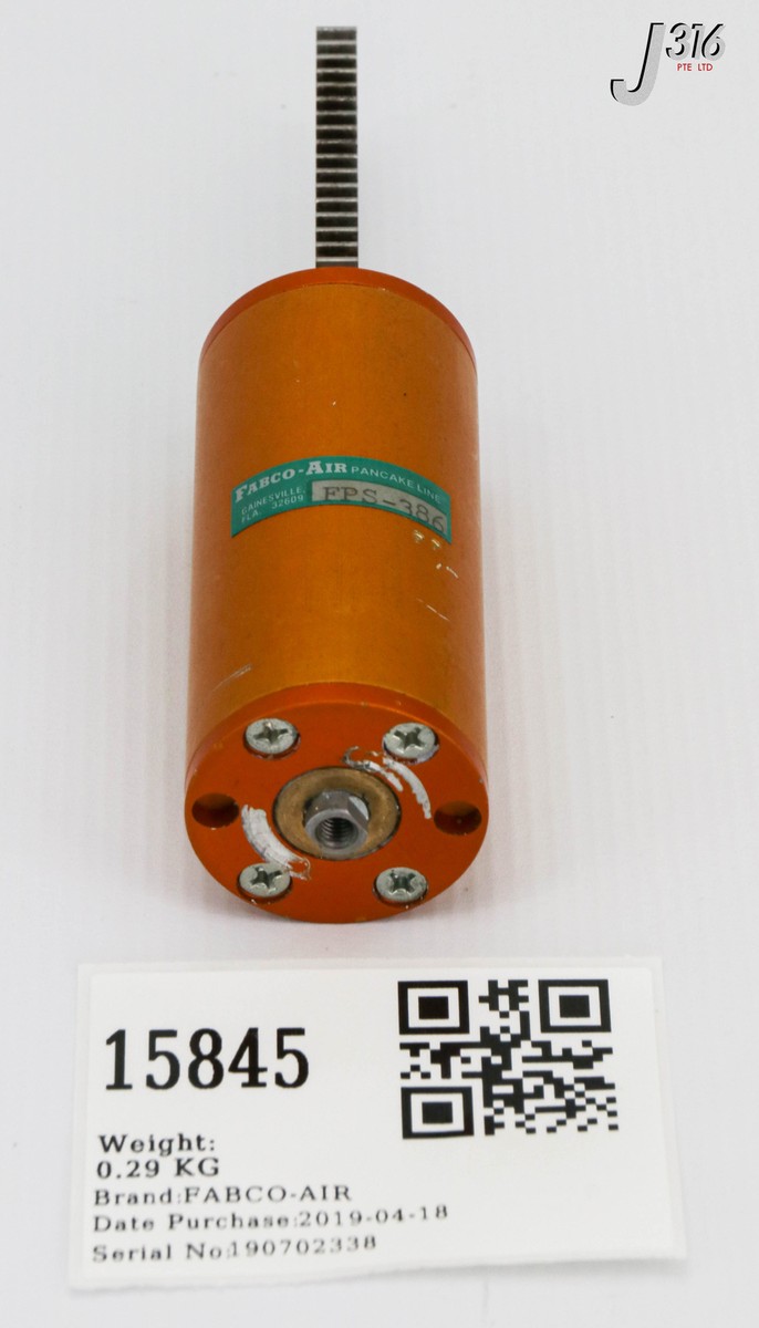 ハッピー 15845 FABCO-AIR PANCAKE LINE PNEUMATIC CYLINDER FPS-386 | eBay