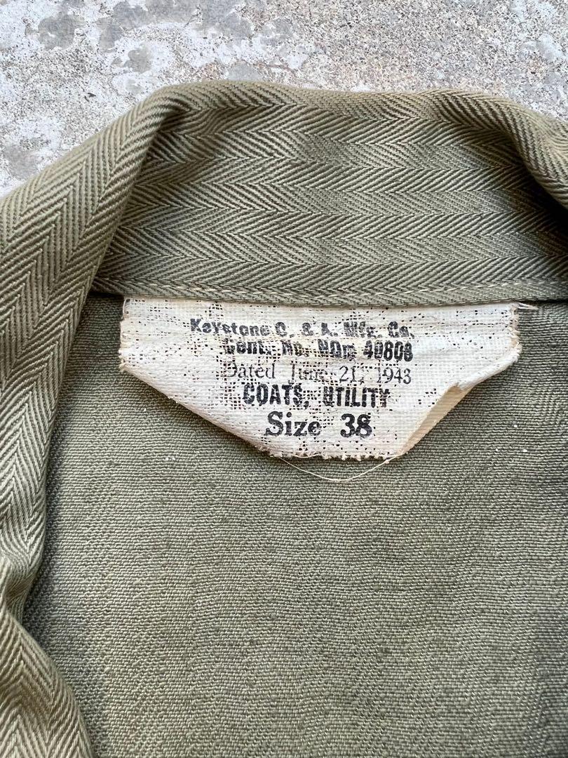 40's USMC P-41 HBT Jacket 1940's Vintage 38 from Japan USED 40's USMC P-41 HBT Jacket 1940's Vintage 38 from Japan USED