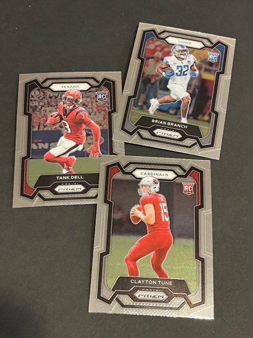 2023 Panini Prizm Football Rookies Base 301-400 BX027