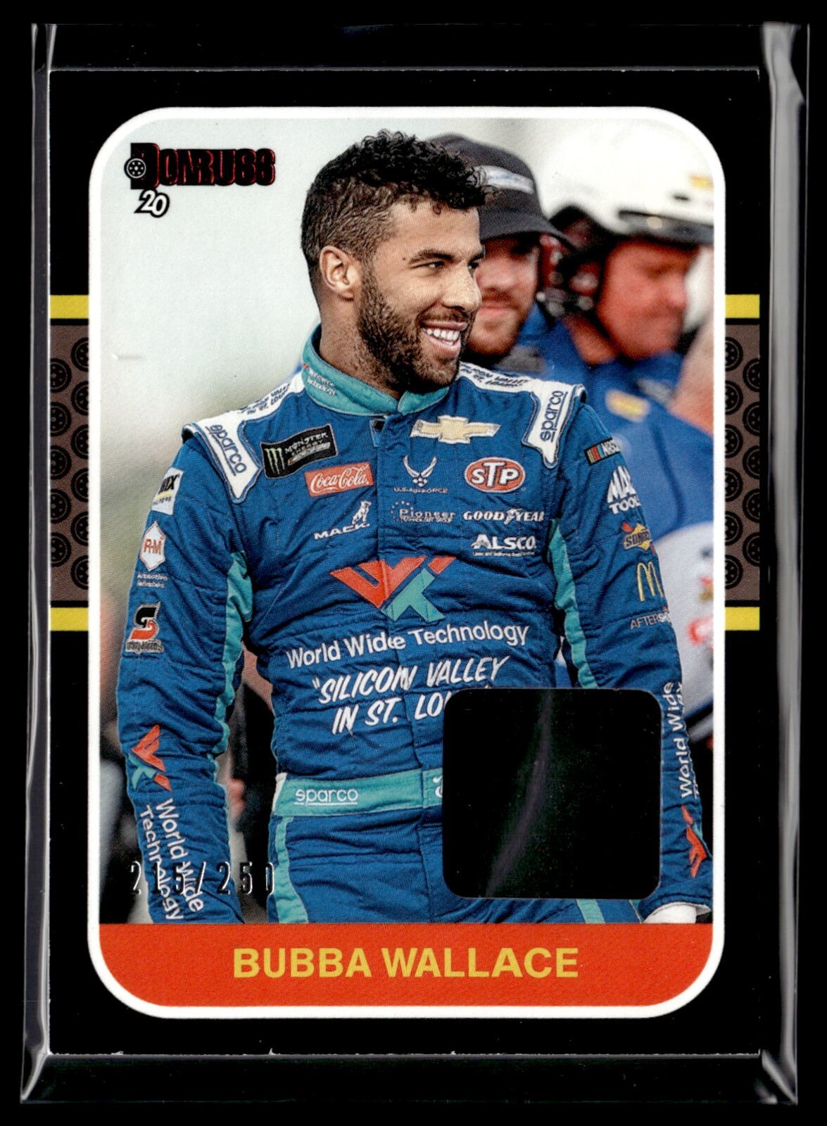 2020 Panini Donruss Racing 1987 Retro Relic #BW Bubba Wallace /250