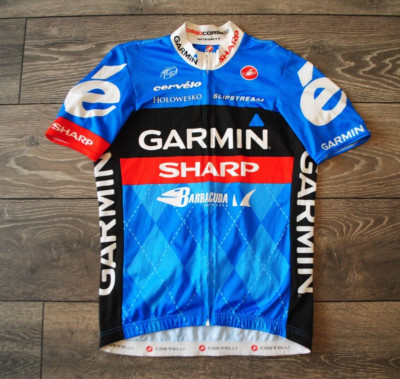 【新品】CASTELLI GARMIN TEAM JERSEY FZ Mサイズ Castelli Garmin Cervelo Team RossoCorsa Cycling Jersey Bike