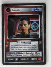 Star Trek CCG Jadzia Dax Blaze of Glory BOG UR Foil