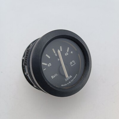 IDEA Battery Charge Discharge Marine Gauge 12V VDO Made in Germany