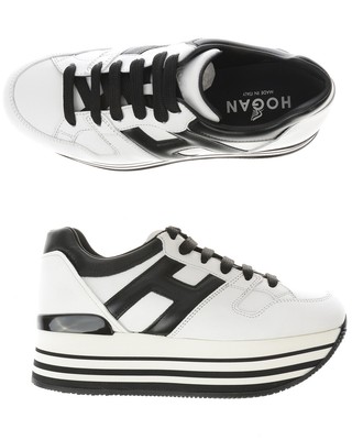 Hogan Shoes Sneaker MAXI H222 Woman White HXW2830T548HQK0001 Sz. 35,5 MAKE  OFFER | eBay