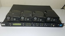 Telex RadioCom BTR-800 C3 Band / w Belt Packs NO BATTERY