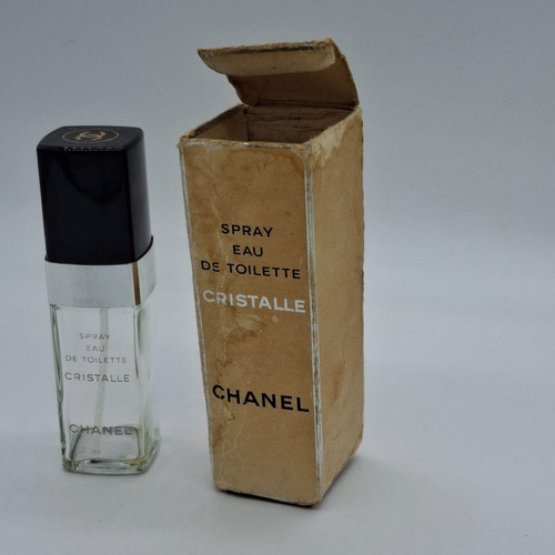 EMPTY VTG Perfume Bottle Box Chanel Paris Cristalle 60ML - Picture 3 of 4