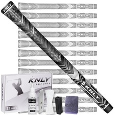 KNLY Hybrid Golf Grips Set - 13 Multi-Compound, Non-Slip, All-Weather, Std/Midsi