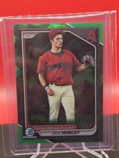 2024 Bowman Sapphire Edition - Chrome Prospects Jack Hurley #BCP-104 Green...