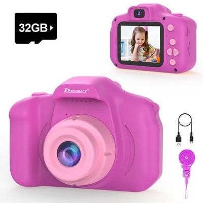 PROGRACE for Girls and Boys Ages 3-12, Digital with IPS HD Screen, 1080P HD V...