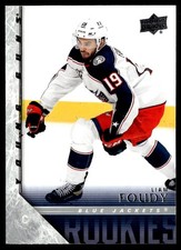 2020-21 Upper Deck 2005-06 Tribute Liam Foudy Columbus Blue Jackets #T-91