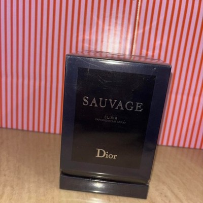 MENS COLOGNE SAUVAGE DIOR ELIXIR 3.4 FL OZ BRAND NEW SEALED