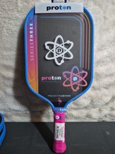 Proton Project Flamingo Series Three 15MM Pickleball Paddle Black PRO109-0003