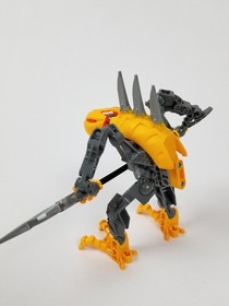 LEGO Bionicle Stars Complete Set of (6) 7116 7117 7135 7136 7137 7138 Gold Armor