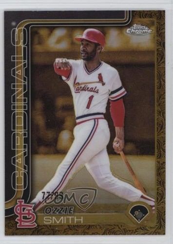 2025 Topps Gilded Collection #32 Ozzie Smith | Baseball Card