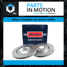 2x Brake Discs Pair Vented fits ALFA ROMEO STELVIO 949 2.0 Rear 2016 on 320mm