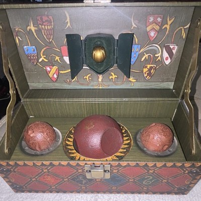 Harry Potter Revised Collectible Quidditch Set w/ Snitch & Balls