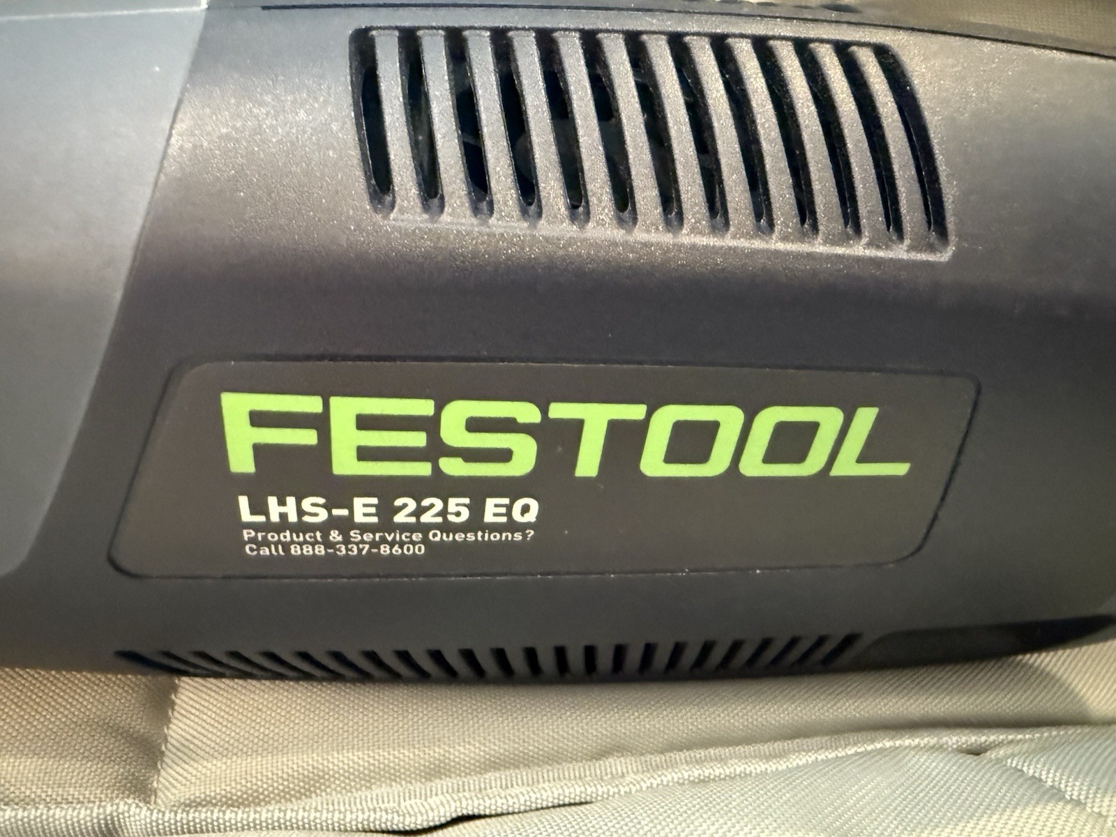 Festool LHS-E 225 EQ Drywall Sander w/ Storage Bag Mint Tool Issue Free