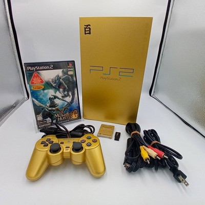 PS2 PlayStation 2 Console Hyakushiki Gold Limited Edition Japanese Region Free