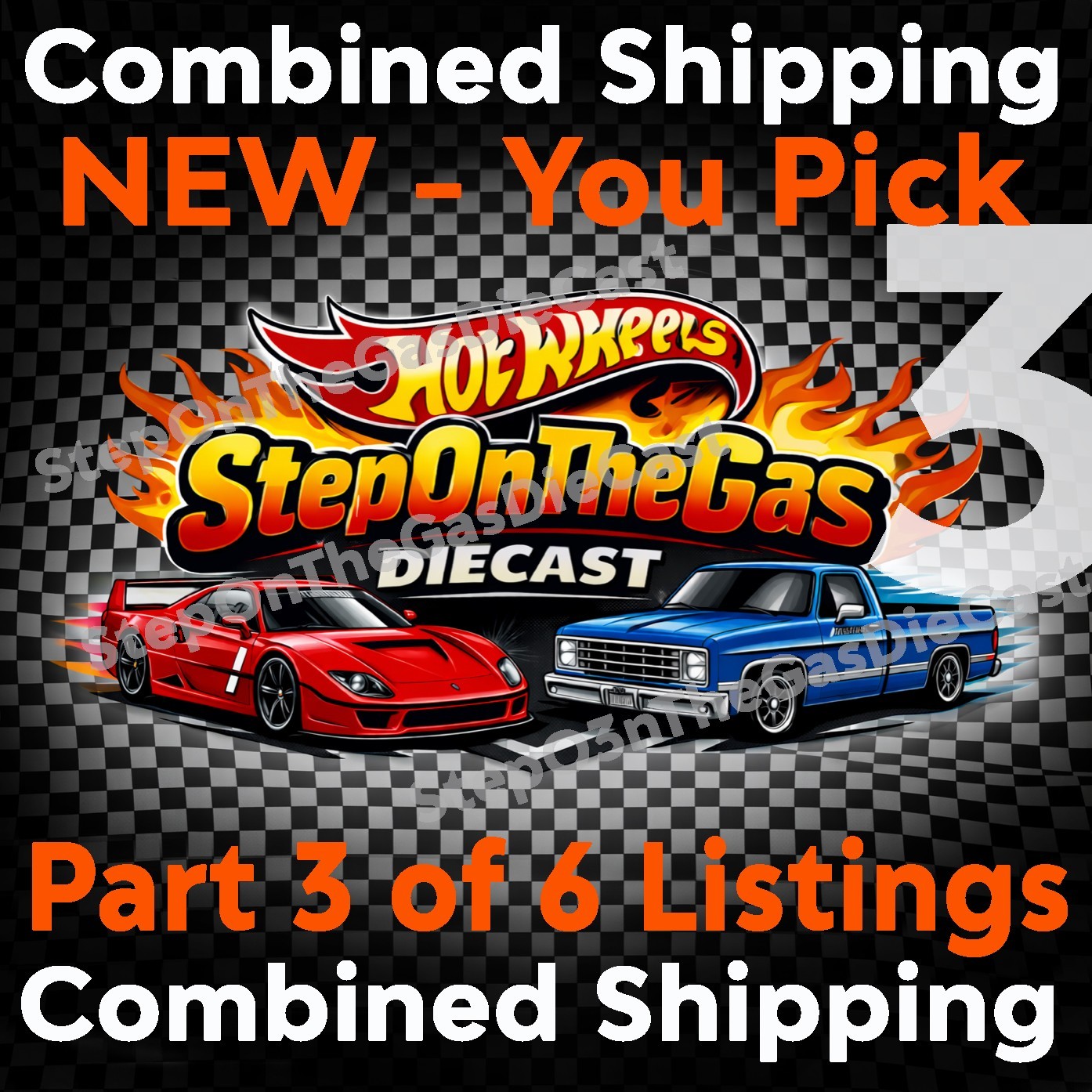 HOT WHEELS 3 E Case YOU PICK New COMBINED Shipping 2022 2023 2024 2025 2026 Cars
