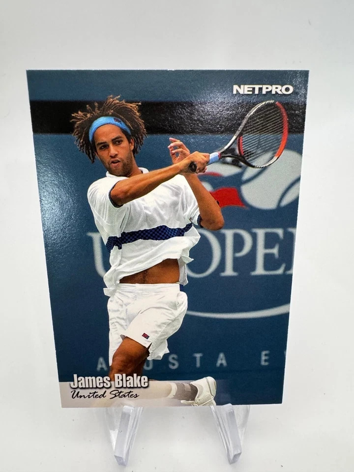 James Blake RC 2003 NETPRO TENNIS "MINT" ROOKIE CARD #7