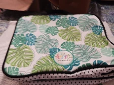 The HAPPY PLANNER Zippered Accessory Case, FERNS, LEAVES