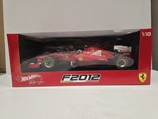 Hot Wheels 1:18 Formula 1 Racing Ferrari X5521 Felipe Massa F2012 New Sealed