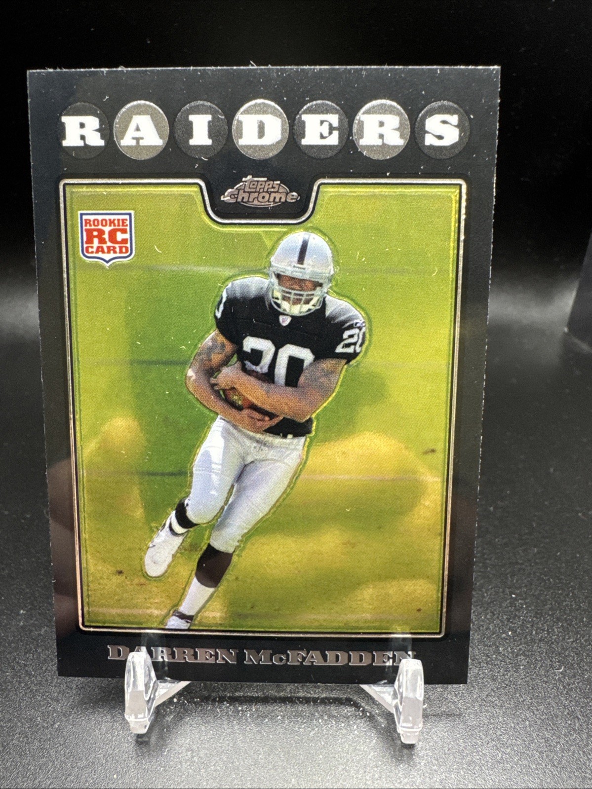2008 Topps Chrome #TC181 Darren Mcfadden Rookie