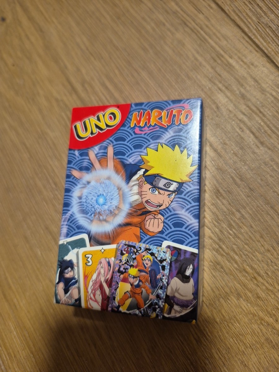 Mcdonald's Naruto X Uno Cards Canada Exclusive NEW 2026 Game Meal