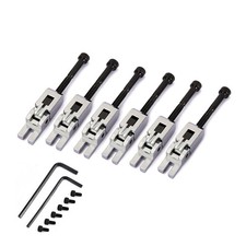 6 Saddles for Floyd Rose Guitar Bridge with String Lock Screws Guitar Parts
