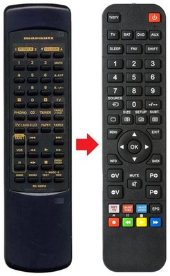 Fernbedienung geeignet für MARANTZ PM-57 | PM57 | RC66PM