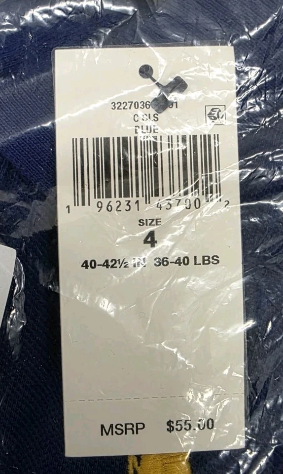 Polo Ralph Lauren Niños Polo Big Horse Logo Camisa Azul Talla 4/4T Amarillo Caballo Foto 4 de 4