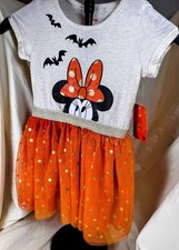 Holloween Disney Minnie Mouse Tutu Dress New With Tags Size 5