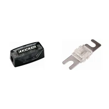 Kicker 80 Amp AFS Fuse and Fuse Holder Bundle - 46FHS & 46AFS80