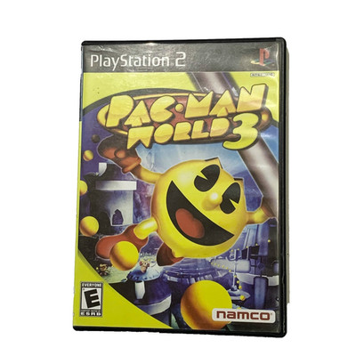Pac-Man World 3 PS2 PlayStation 2 Complete CIB w/ Manual Namco Tested