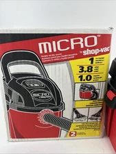 Shop-Vac Micro Wet/Dry Portable 1 Gallon Shop Vacuum 1.0 HP open box