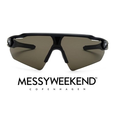MessyWeekend Rapid Sportbrille Unisex, Fahrradbrille, Laufbrille, Sonnenbrille