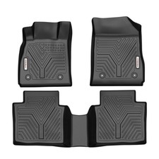 All Weather Car Floor Mats Floor Liner Set For 2014-2020 Chevy Impala Tpe Rubber