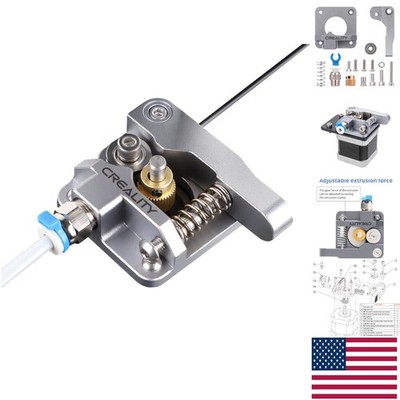 Official Ender 3 Gray Aluminum Extruder: Improve Filament Feeding Efficiency